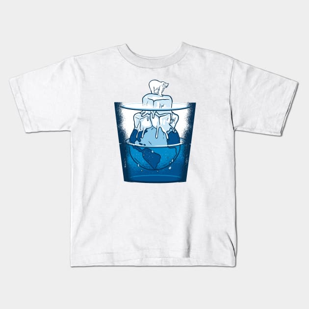 Ice Bear Kids T-Shirt by LR_Collections